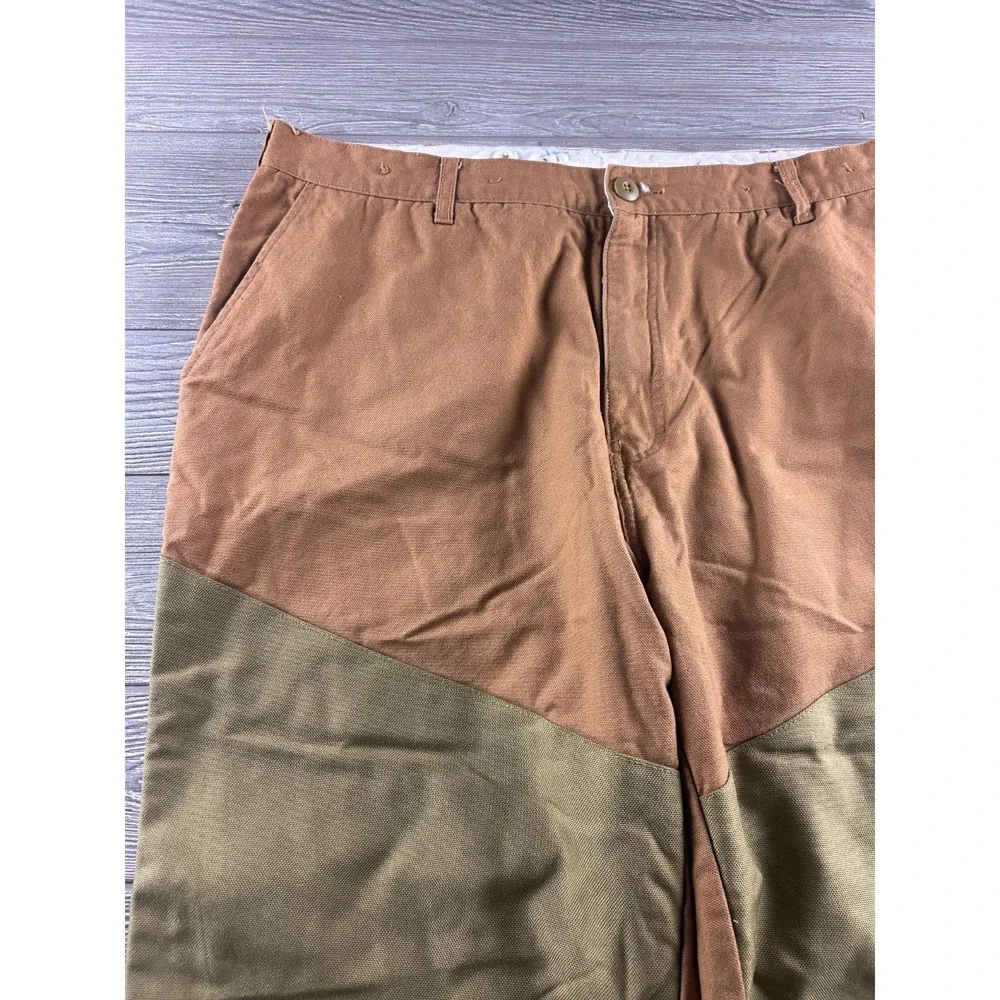 Vintage Cabela's Brush Nylon Lined Pants Men's Size 40 Brown Hunting Gorpcore